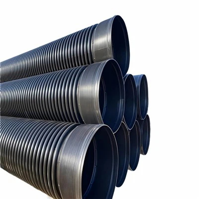 SN8 ڈبل وال HDPE پائپ